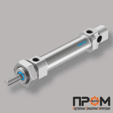 Пневмоцилиндр Festo DSNU-20-25-PPV-A, ISO 6432, двустороннего действия, 20×25 мм. Арт. 33974